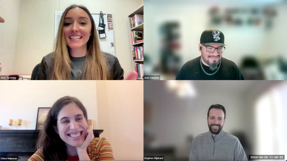 Last week we had the pleasure of sitting down with Drs. Chloe Haimson (@chloehaimson) and Stephen Oliphant (@OliphantSN) to chat about POSTDOCTORAL FELLOWSHIPS. Episode headed your way soon!