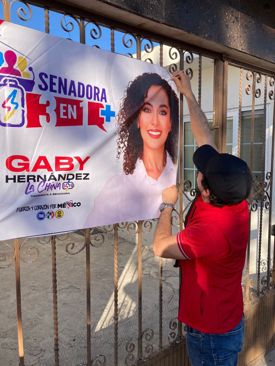 Que ningún rincón de Durango se quede sin conocer el mensaje de nuestra candidata joven al Senado, @GabyHLopez 🙌🏼🔴

#VotaPRI #SomosRed
