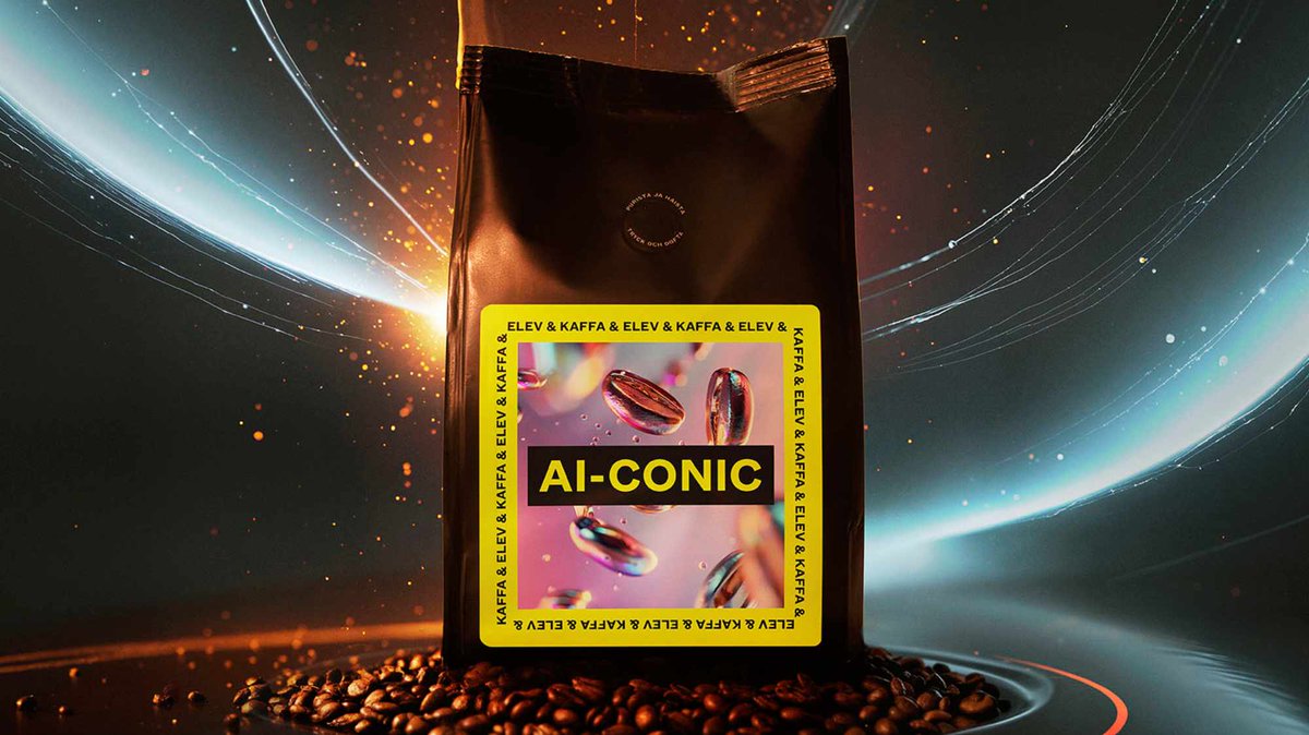 Finland’s Elev and Kaffa Roastery have launched AI-conic, the world’s first coffee developed with the help of AI. Read more ➡️ direc.to/kyLm #finland #finnish #finnovation #futureproof #goodnewsfromfinland #ai #coffee #elav #kaffaroastery #aiconic