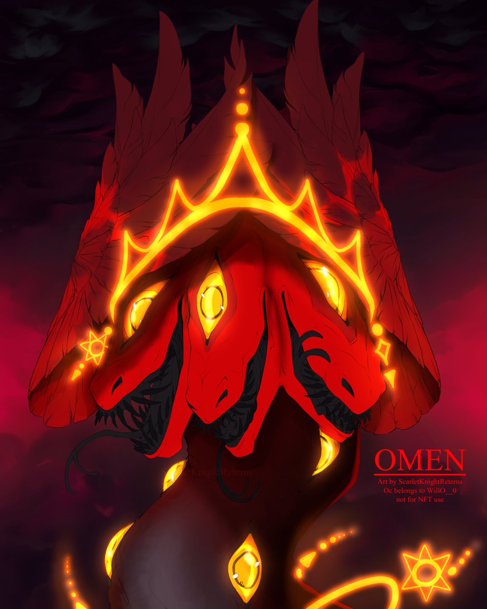 -The Solar Demon-

For @WillO__0 of their awesome creature, Omen! Thank you!
#commission