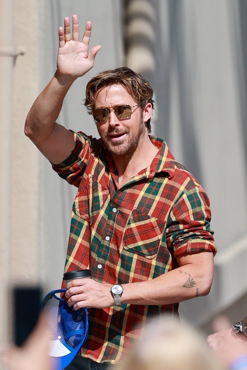 Ryan Gosling arrival at the 'Jimmy Kimmel Show'