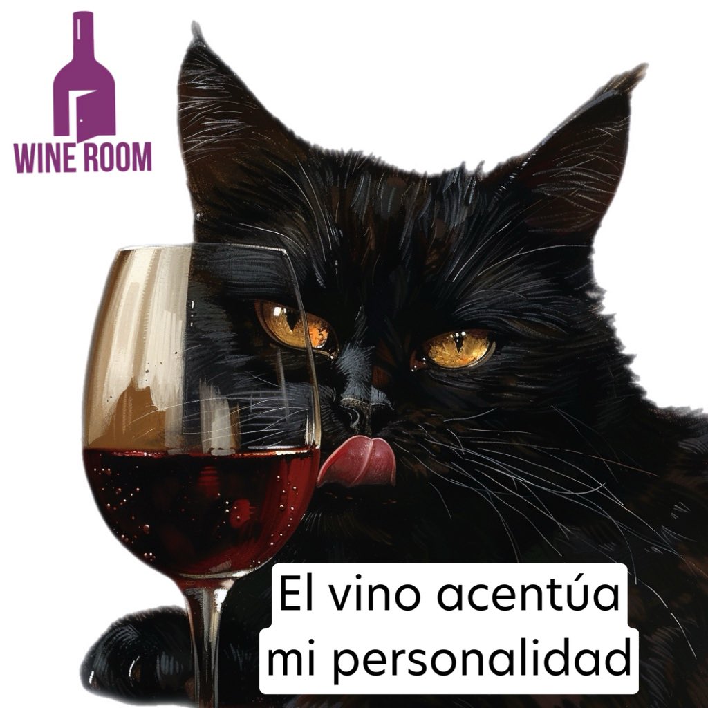 El vino acentúa mi personalidad…