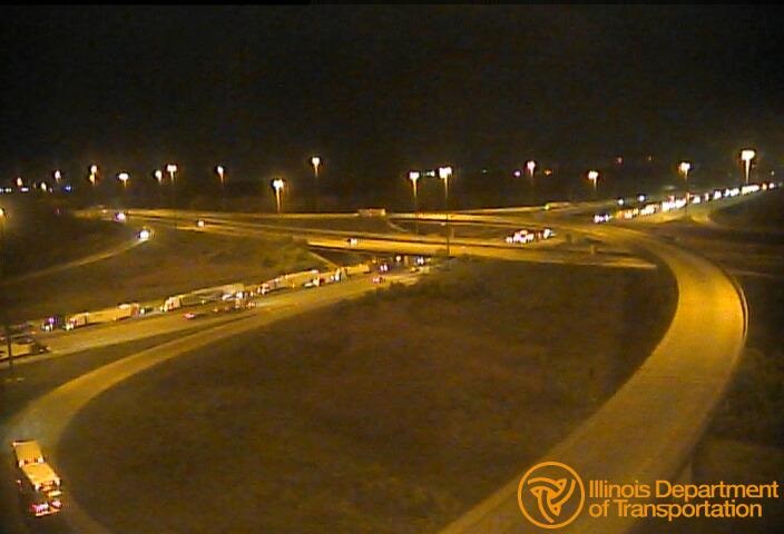 Eastbound 80/94 is heavy before the Bishop Ford Freeway to before the State Line with overnight roadwork blocking your 2 right lanes till midnight, after that 3 right lanes blocked till 5am. #NWI #ChicagoTraffic @WBBMNewsradio