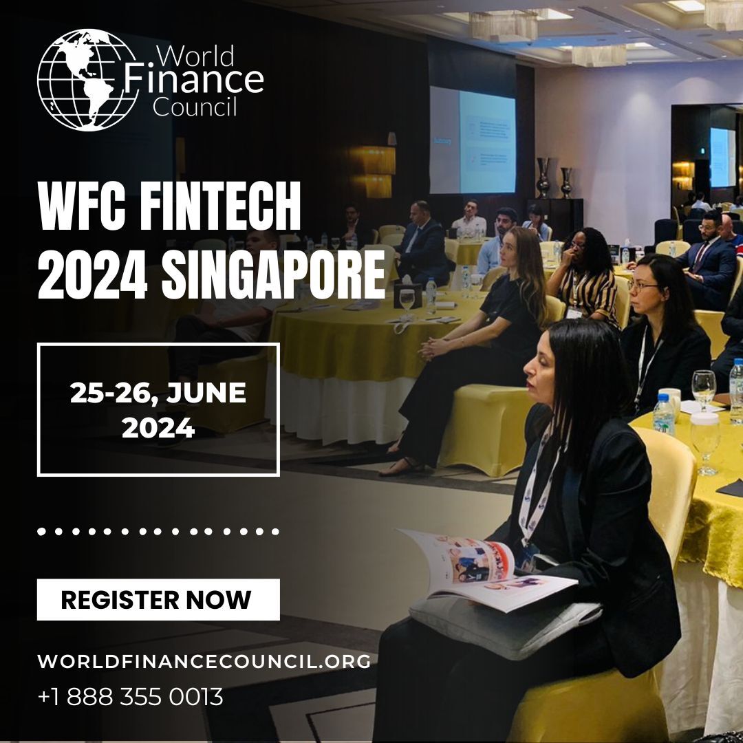 Join the finance revolution at WFC FinTech 2024 Singapore! 💼 Explore the future of financial technology with industry leaders. Reserve your spot now! #WFCFinTech2024 #FinanceInnovation
