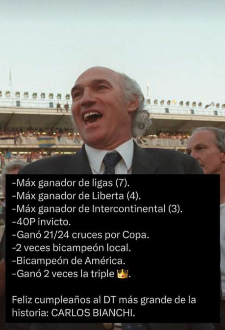 Virrey , El DT Más Ganador 💙💛💙⚽🏆 @BocaJrsOficial #BocaJuniors #carlosbianchi