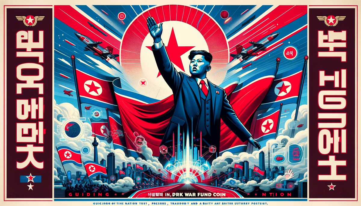 MogJongUn's tweet photo. 🚨 Official Announcement from Democratic People's Republic of Korea 🚨

Subject: Launch of Revolutionary New National Cryptocurrency – The DPRK War Fund Coin

Dear Citizens and Friends Across Borders,

In revolutionary spirit and economic mastery, Supreme Leader Kim Jong Un unveils the launch of a most prestigious and secure cryptocurrency, the DPRK War Fund Coin. This monumental digital asset is crafted to strengthen our beloved nation’s prosperity and security.

Unlike Western methods, plagued by greed and manipulation, our launch ensures fairness and stability. The majority of the coin's supply is securely held by the state. This strategic move by our Beloved Leader protects our economic future and prevents the capitalist exploiters from undermining the value of our people’s wealth.

Starting today, participate in this grand economic revolution that guarantees protection from market manipulators and imperialist schemes. The DPRK War Fund Coin is your opportunity to contribute directly to the strength and prosperity of our nation.

Let us march forward under the wise and infallible guidance of our Supreme Leader, ensuring a bright and unshakable future for the Democratic People's Republic of Korea.

Together, We Prosper!

🇰🇵 #DPRKWarFundCoin #EconomicRevolution #JucheCrypto #Base

https://t.co/MSwieZ97tC