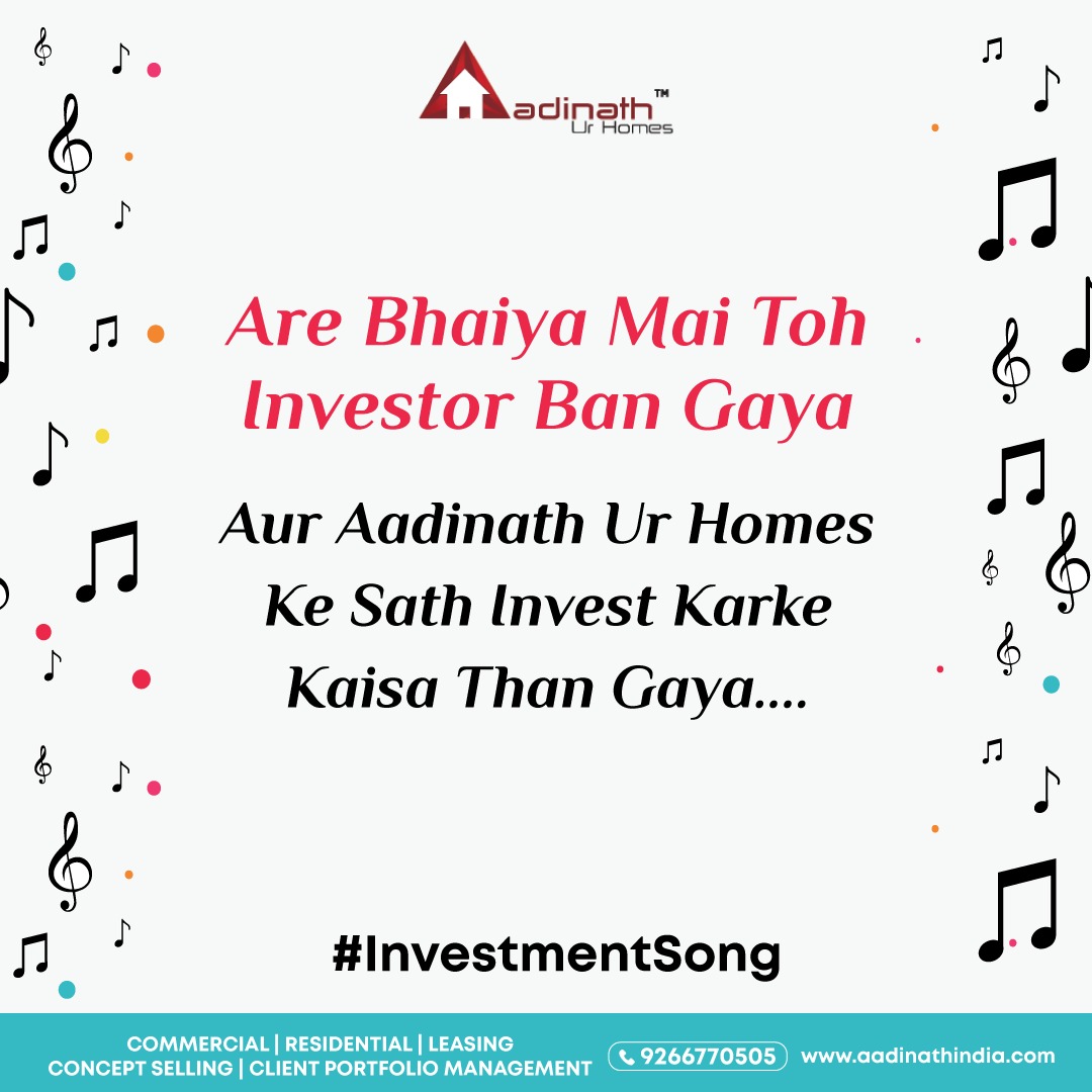 Investing with Aadinath Ur Homes is easy and hassle-free with our dedicated support team and straightforward approach. #AadinathUrHomes  #PropertyInvestment #EasyAsPie #InvestWisely #InvestWithConfidence #SeamlessExperience  #AadinathIndia #OfficeSpace #RetailSpace