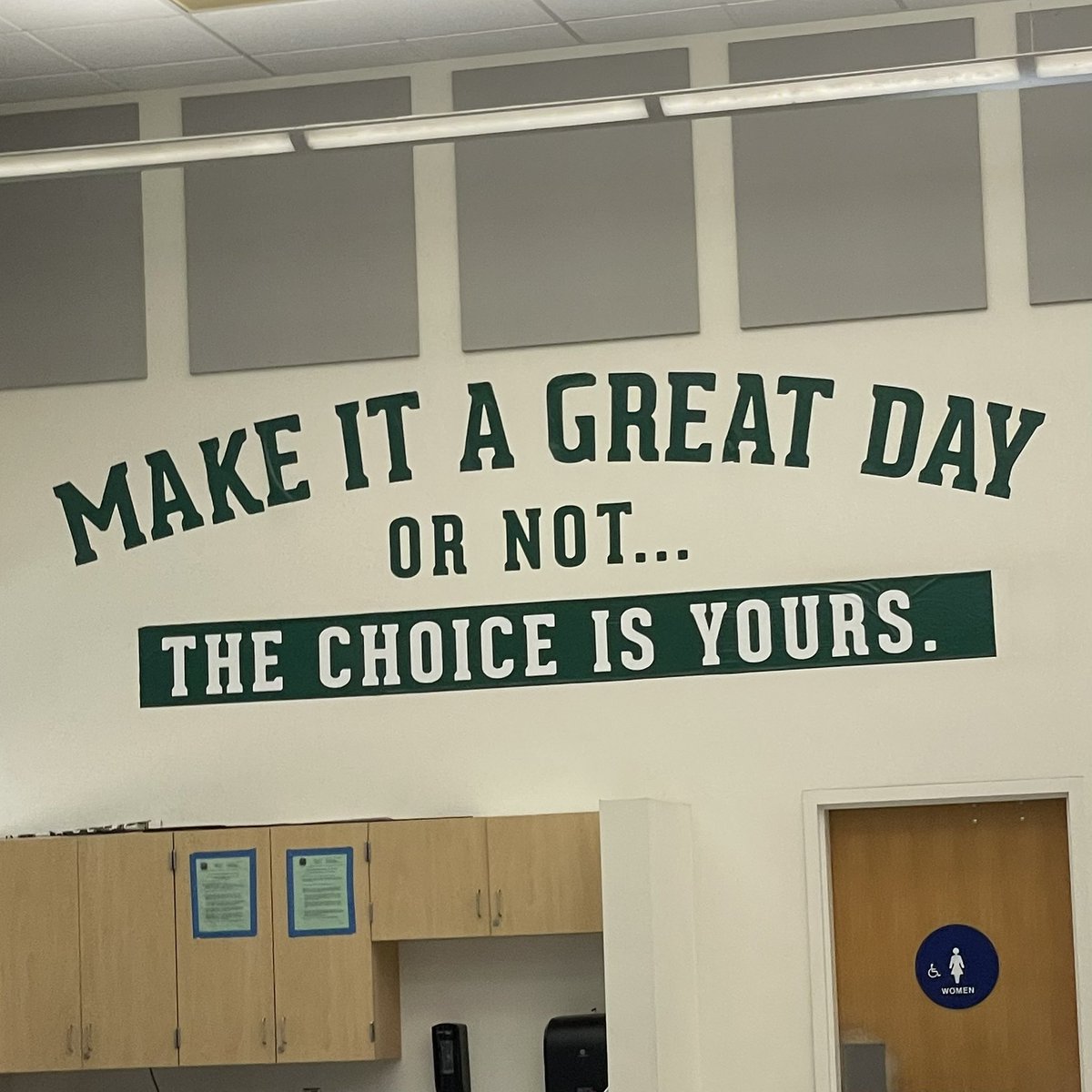 Seen at a recent school visit with @bottomshelfbks . “Do your best. Or whatever. It is what it is” 🤷‍♂️🤷‍♂️😂