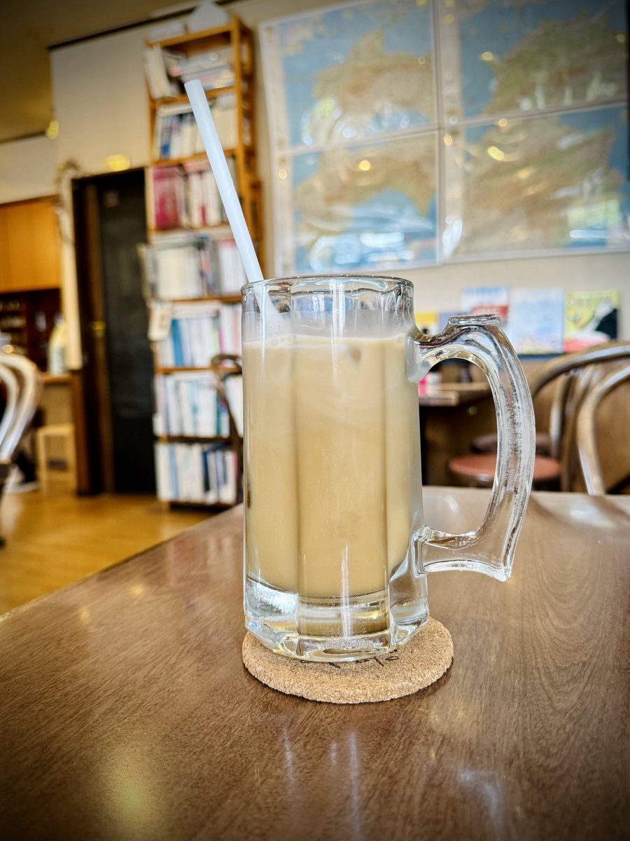 The season has started for ice coffee. #CoffeeClub has been operating since 1994 and I've been coming here since 1998. It hasn't changed. The owner is a coffee connoisseur of course. #Marugame