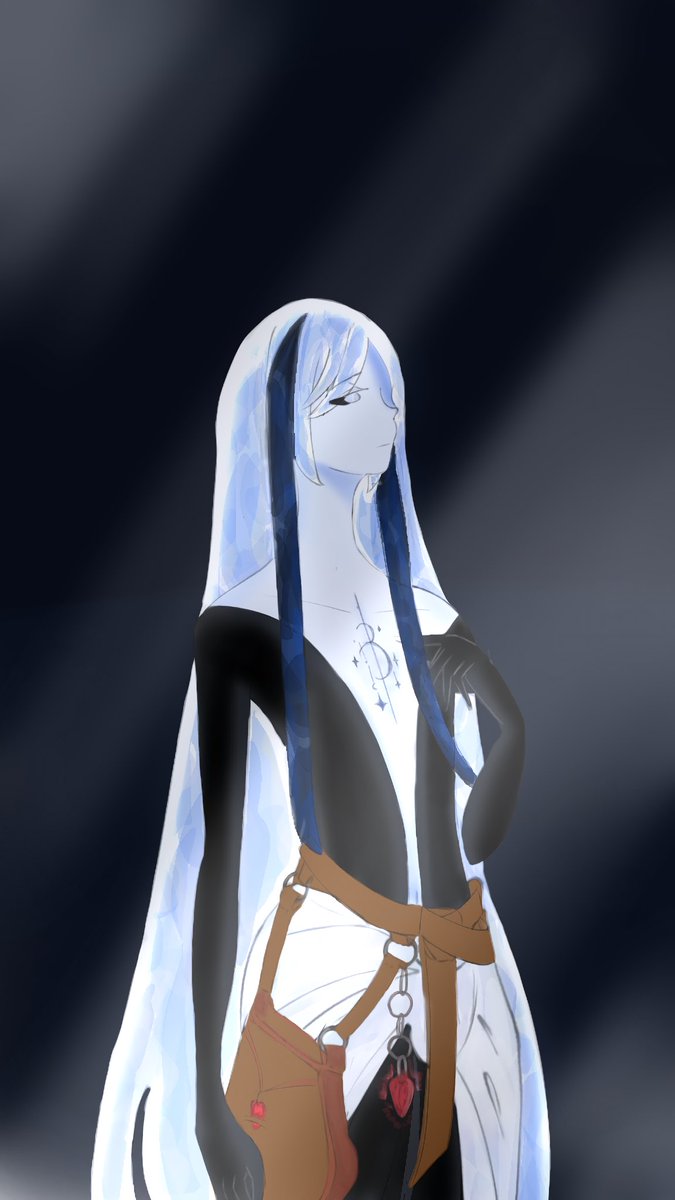 only_coy's tweet photo. Rainbow Moonstone in the medieval AU of Houseki no Kuni. You always find her lurking in the forest.
#創作宝石
#housekinokuni_fanart
#AUmedieval https://t.co/0W15AsrShB