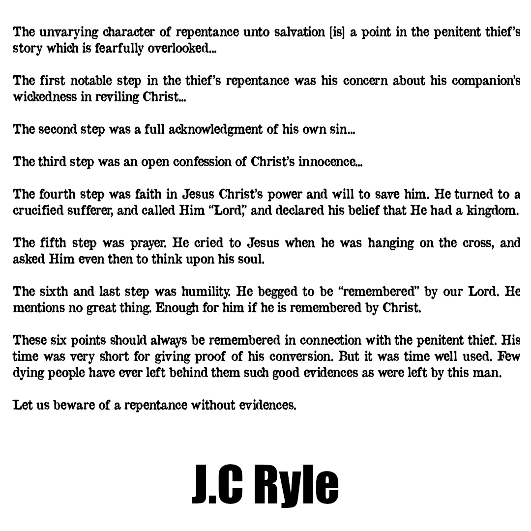 The thief on the cross started out as an unbeliever who mocked Christ. In a short time, he came to believe, repent, rebuke the other thief, acknowledge his sin, and ask Jesus to remember him. His born again life was short, but he bore more fruits than many “Christians” today.