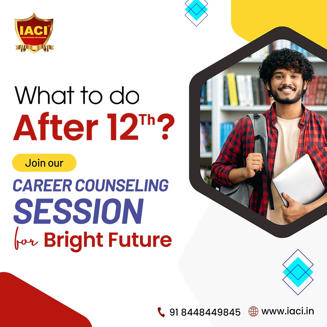 IACI is an Authorized Vocational Training Provider and majorly deals in Job Oriented Courses.​

For More Information : 91 8448449845

#IACI #after12thcourses #after12th #webdeveloper #webdevelopment #careercounseling #careerconsulting #education #learning #ShortTermCourse