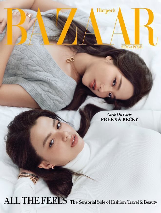 Harper’s BAZAAR Singapore : May 2024. Cover : Freen & Becky.

Preorder still available at
ethaicd.com/show.php?pid=9…

#BAZAARSGxFreenBecky 
#FreenBecky