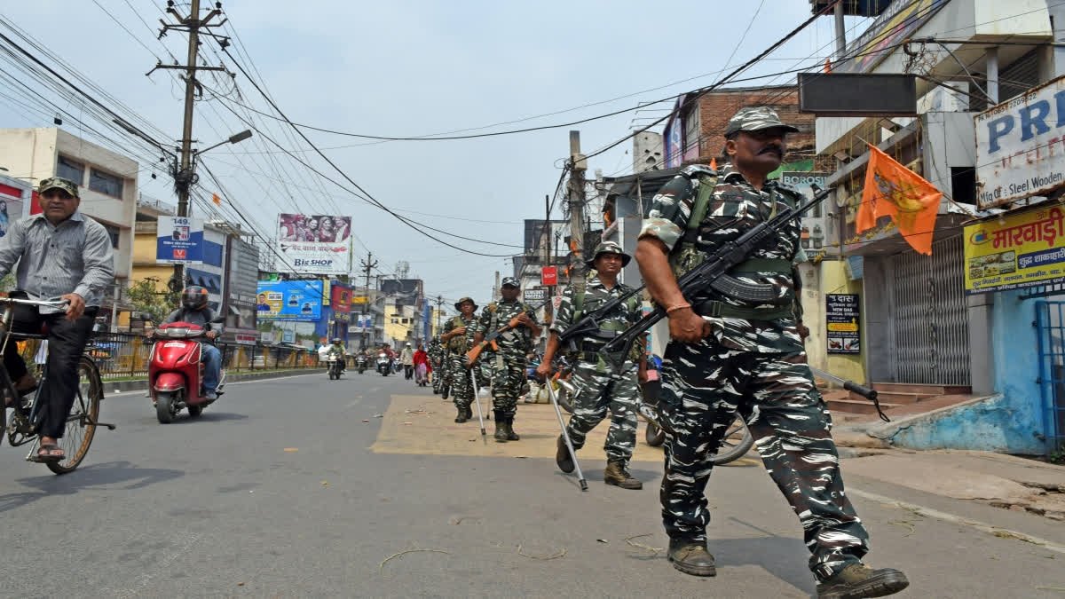 Being aware of the sensitivity of conducting L S elections in #JammuAndKashmir the Central Reserve Police Force (CRPF) has deputed 600 companies to maintain the law & order situation in the region registering an increase of 200 companies in comparison to pre-election period.