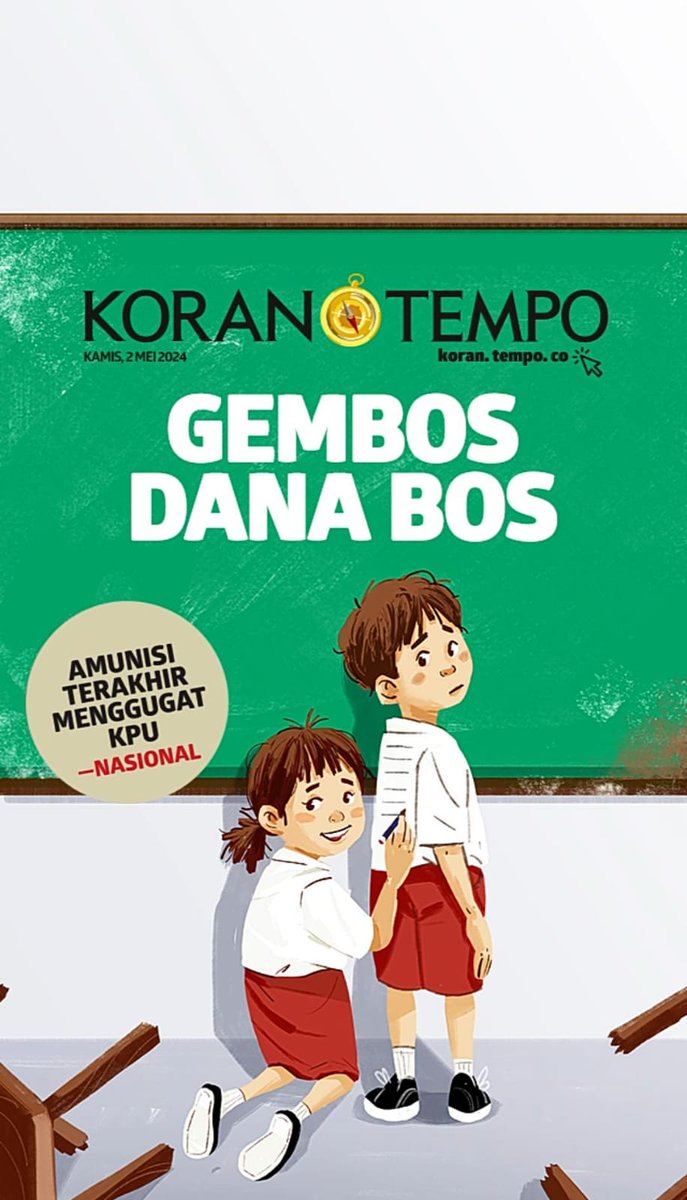 Modus Korupsi Dana BOS

Survei KPK menunjukkan masih banyak celah korupsi dana BOS. Ada banyak modus.

Survei Komisi Pemberantasan Korupsi menemukan masih banyak celah korupsi dana BOS atau bantuan operasional sekolah, dari pungutan liar, nepotisme, hingga pengadaan barang