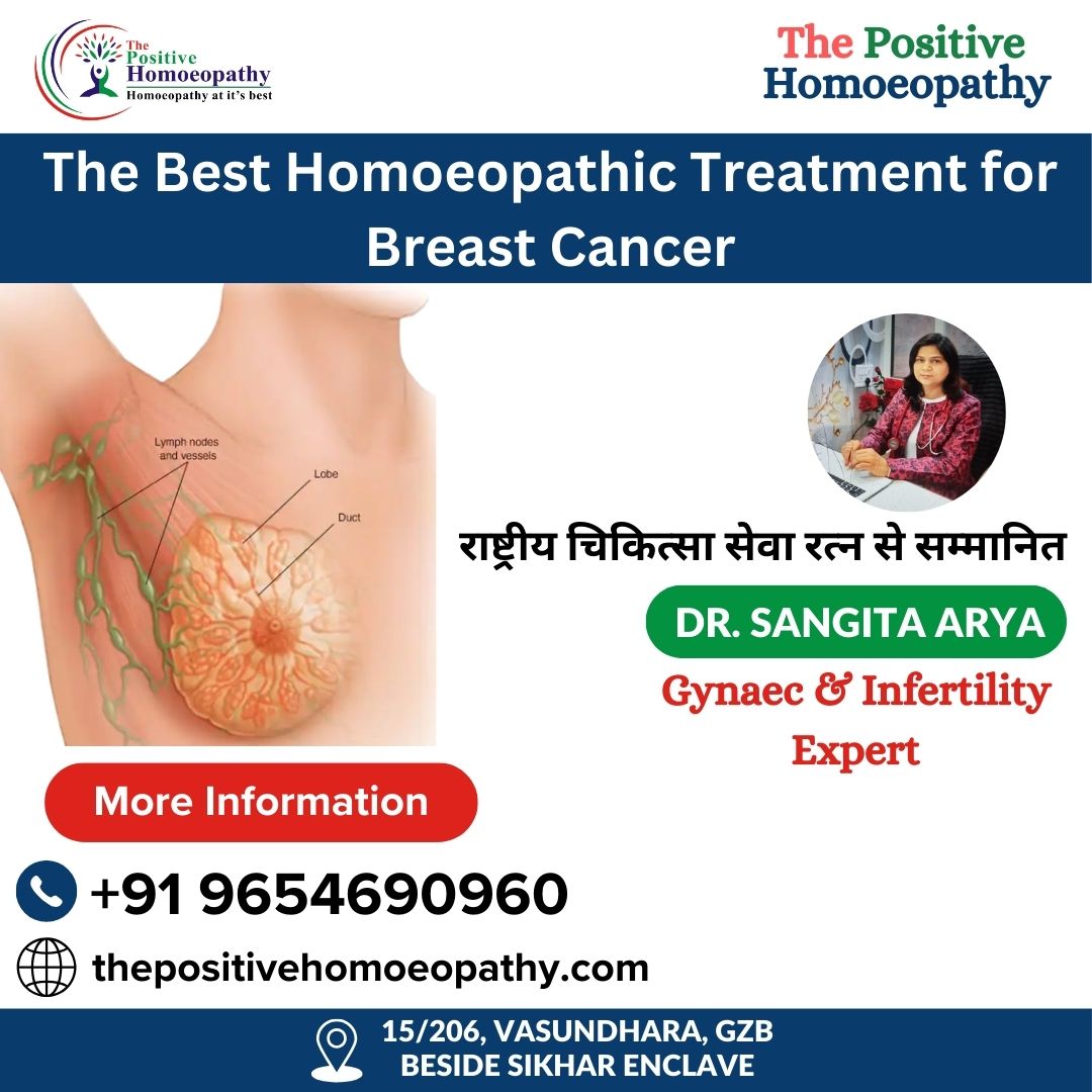 The Best Homoeopathy Treatment for Breast Cancer
Book Appointment homoeopathy clinic near me:
thepositivehomoeopathy.com
Call Us: +91 9654690960

#Homeopathy #NaturalHealing #health #BreastCancertreatment #homoeopathyforbreastcancer