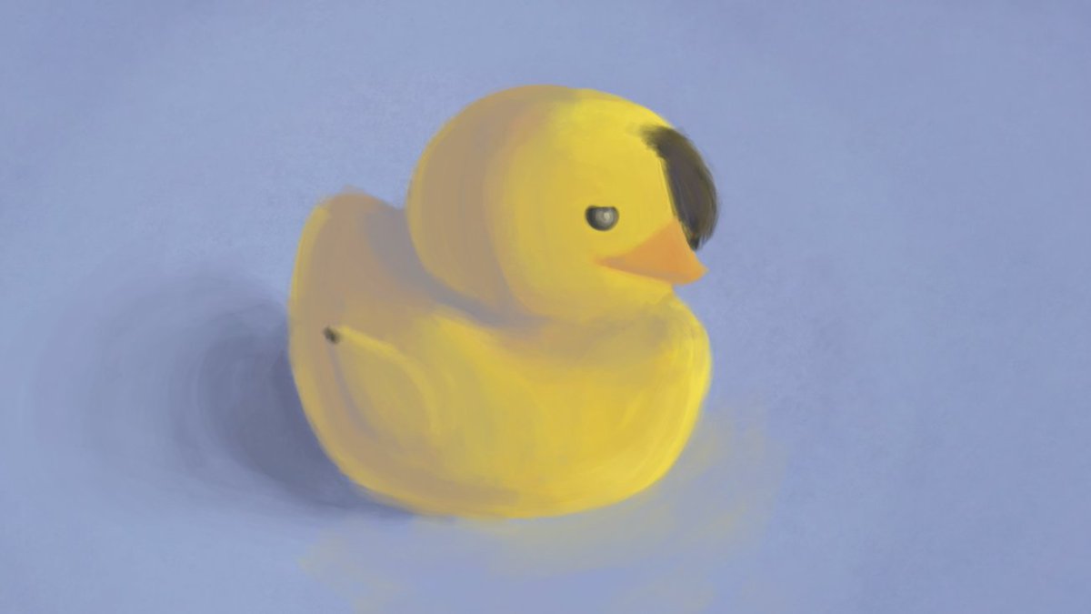 Emo duck 

#art #Duck #digitalartwork #sendhelp