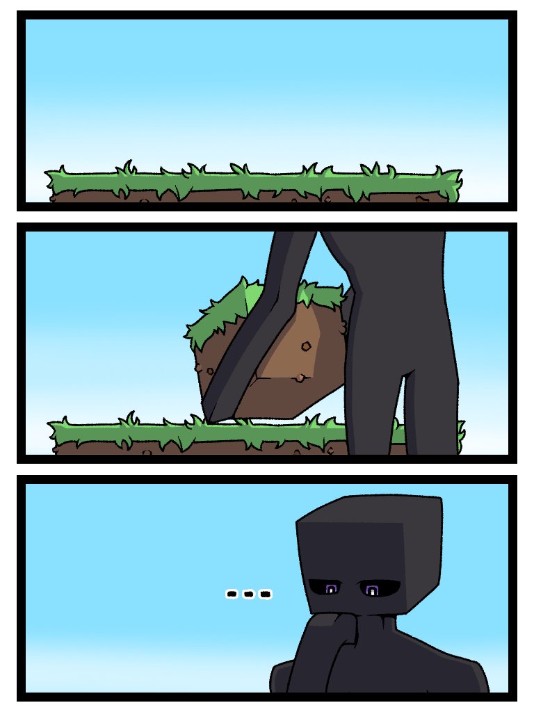 Max53781819's tweet image. A Minecraft comic series that I make, hope y'all enjoy [:
#artwork #minecraftcomic #minecraftenderman #minecraftcreeper