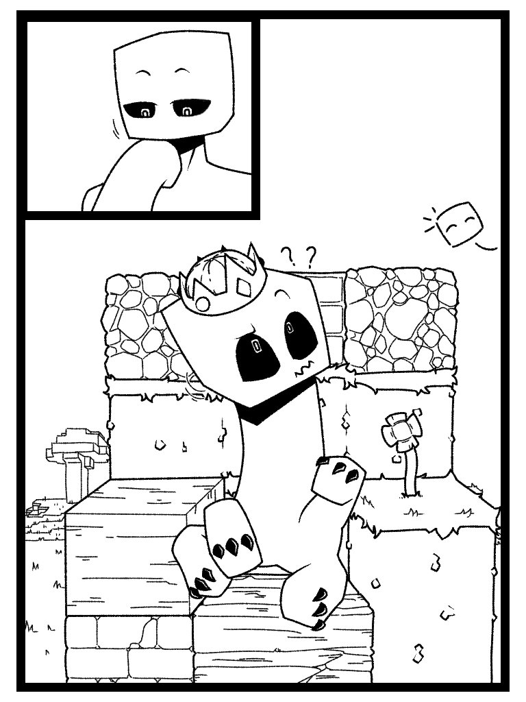 Max53781819's tweet image. A Minecraft comic series that I make, hope y'all enjoy [:
#artwork #minecraftcomic #minecraftenderman #minecraftcreeper