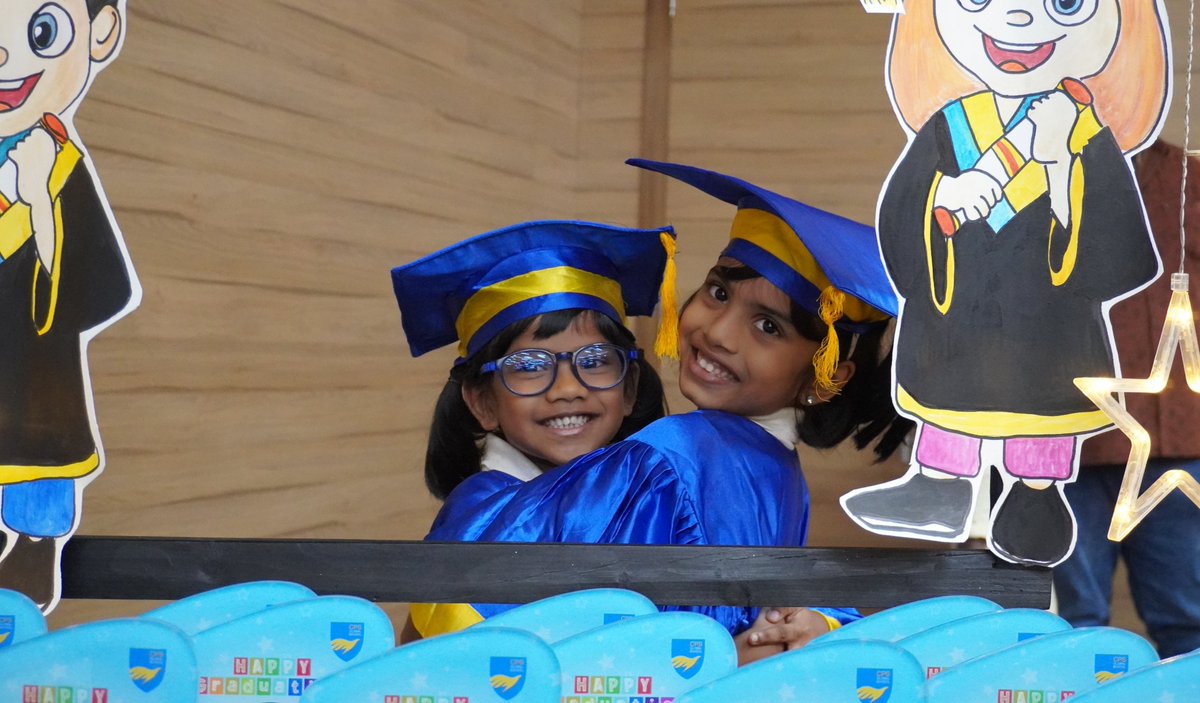 Tiny Tots Take on Tomorrow!

The Early Years Graduation Ceremony at CPS Global School, Thirumazhisai observed the milestone achievements of our young learners. 

#cps #cpsglobalschool #thirumazhisai #earlyyears #Graduation2024