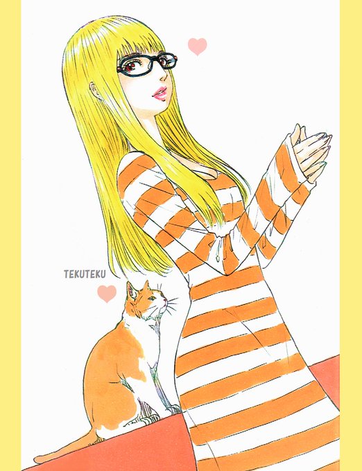 「striped dress」 illustration images(Latest｜RT&Fav:50)