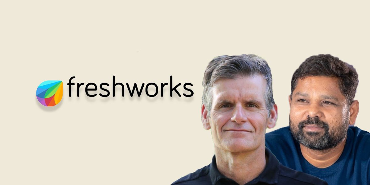 Freshworks founder Girish Mathrubootham steps down from the position of CEO after 14 years

=> The company's president Dennis Woodside has been elevated as the new CEO

=> Mathrubootham is transitioning into the role of executive chairman