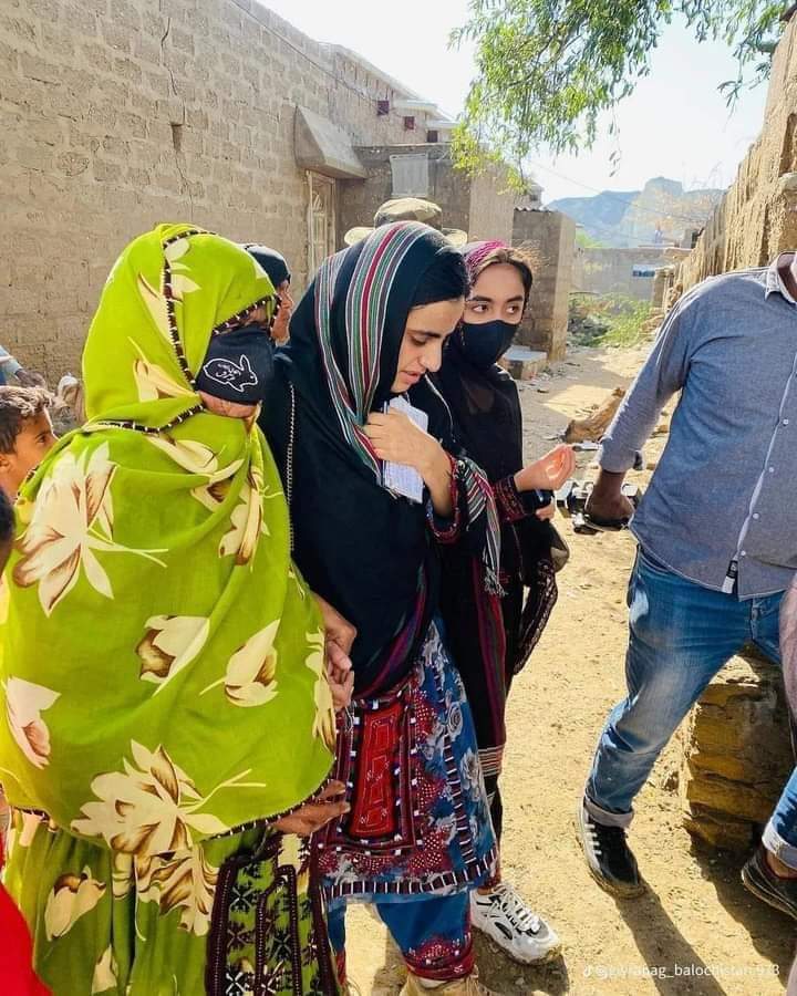 بلوچستان کی آواز  مہرنگ بلوچ اور سمی دین بلوچ✌🖤