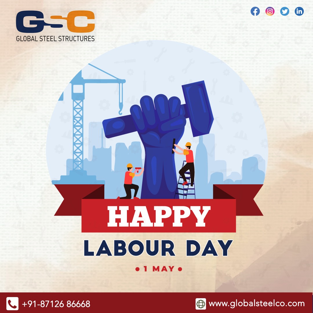 Happy Labour Day: Celebrating the Hard Work and Dedication of Every Worker!

Web: globalsteelco.com

#labourday #mayday #workersday #solidarity #laborrights #fairwages #workersrights #unionstrong #equalopportunity #workersolidarity #fightforfairness #justiceforworkers