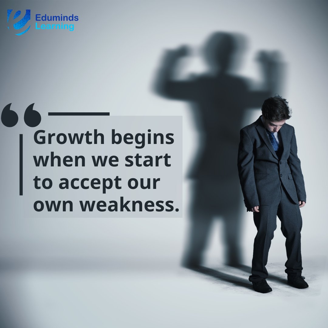Growth begins when we start to accept our own weakness - Jean Vanier

#AchieveYourDreams #SuccessMindset #GoalSetting #GoalSetting