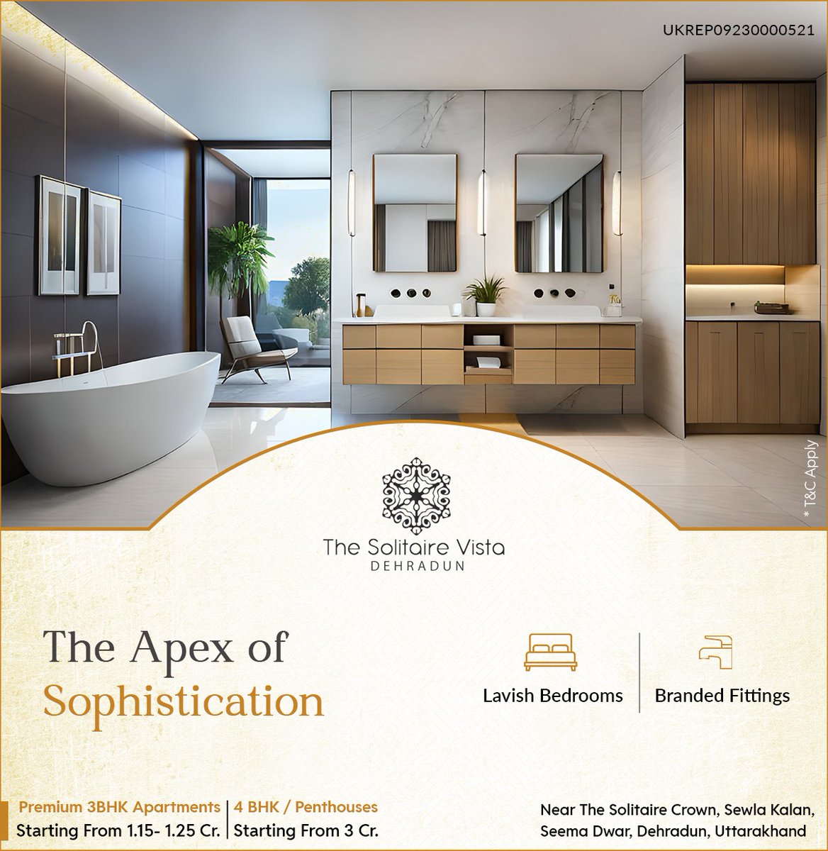 Where sophistication reigns supreme and luxury finds its true essence.  

🔹Premium 3 BHK Apartments Starting From 1.15 Cr.   
🔹4 BHK/ Penthouses Starting From 3 Cr.  

#MaxvelGroup #TheSolitaireVista #LuxuryLiving #RealEstate #LuxuryHomes #LuxuryRealEstate #HighEndLiving