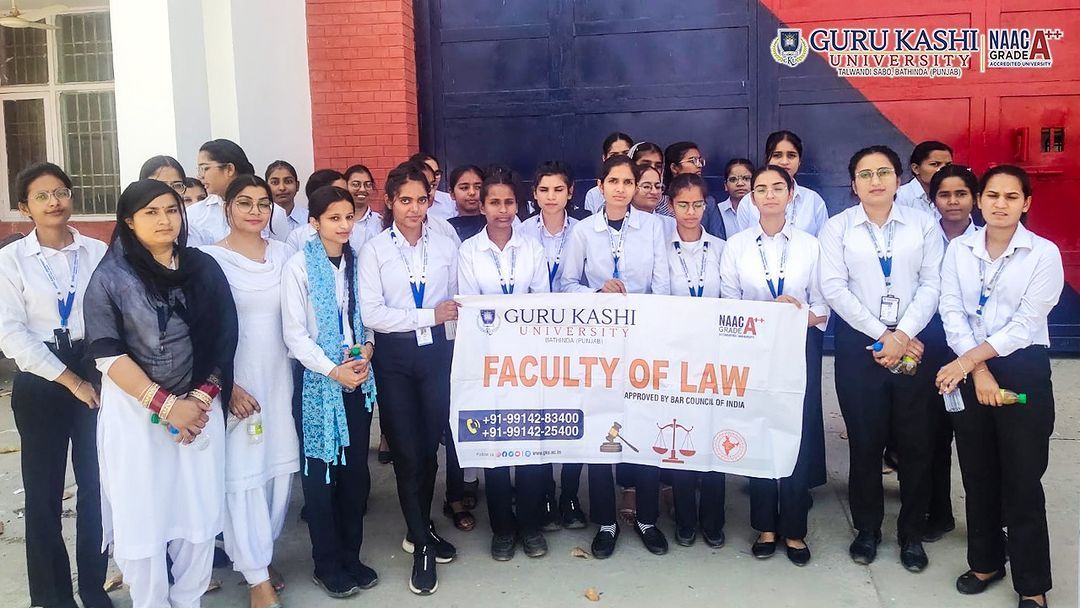 On May 1, 2024, 46 students and 2 faculty from Guru Kashi University visited Central Woman Jail, Bathinda for a deep dive into prison life and operations. An insightful educational experience. #GKUFieldTrip #EducationalVisit #gku #GuruKashiUniversity