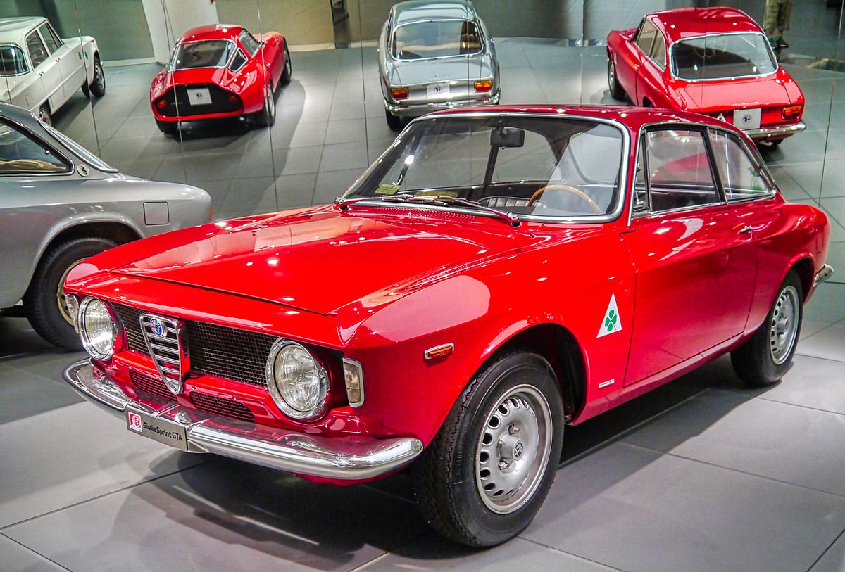 The Alfa Romeo GTA is a coupé automobile manufactured by the Italian manufacturer Alfa Romeo from 1965 to 1971. It was made for racing (Corsa) and road use (Stradale).