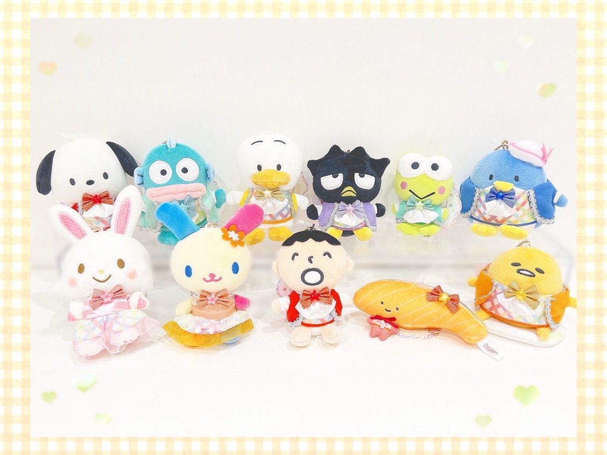 💗新商品💗 #サンリオキャラクターズ より 『レインボーチェック