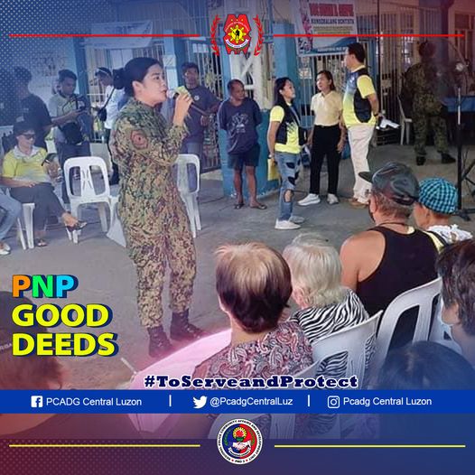 Community Outreach Program

#BagongPilipinas #ToServeandProtect #PcadgCentralLuzon #PhilippineNationalPolice #psbalita #PCADGgitnangLuzon
@GitnangLuzon
@GitnangPcadg
@PcadgCentralLuz
@PCADGCentralLuzon
PCADG Central Luzon