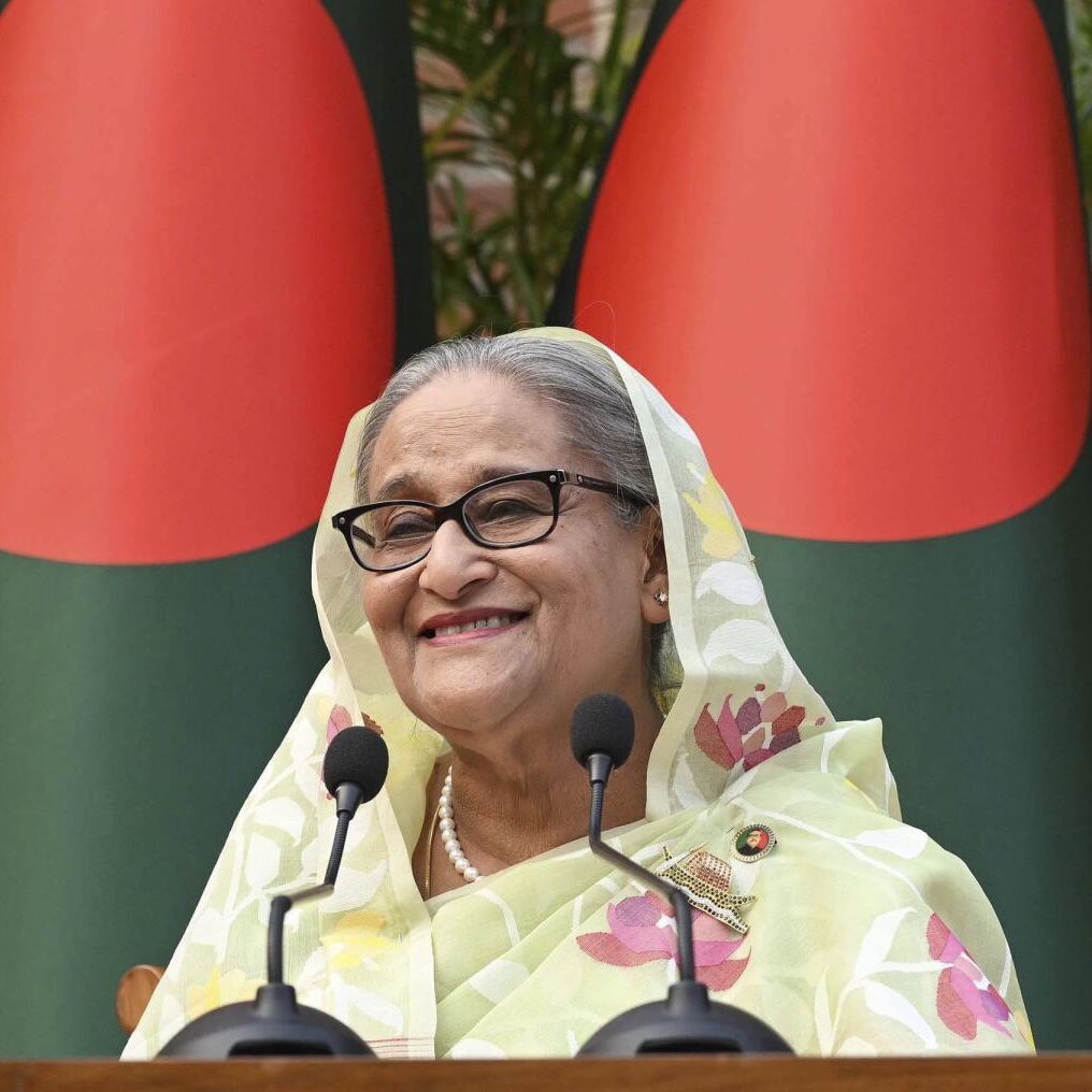 🚨🇧🇩 BANGLADESH Prime Minister calls on all ARAB and MUSLIM countries to ABANDON THE DOLLAR and CREATE THEIR OWN CURRENCY.