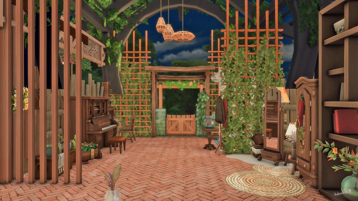 🌿Harfoots House(nocc)
🪵No wall house
🪜20x20
🛏️ 1 🚽1
🌻EA ID : Chalandear
#thesims4 #showusyourbuilds #เดอะซิมส์4 #Chalanbuildhouse2024