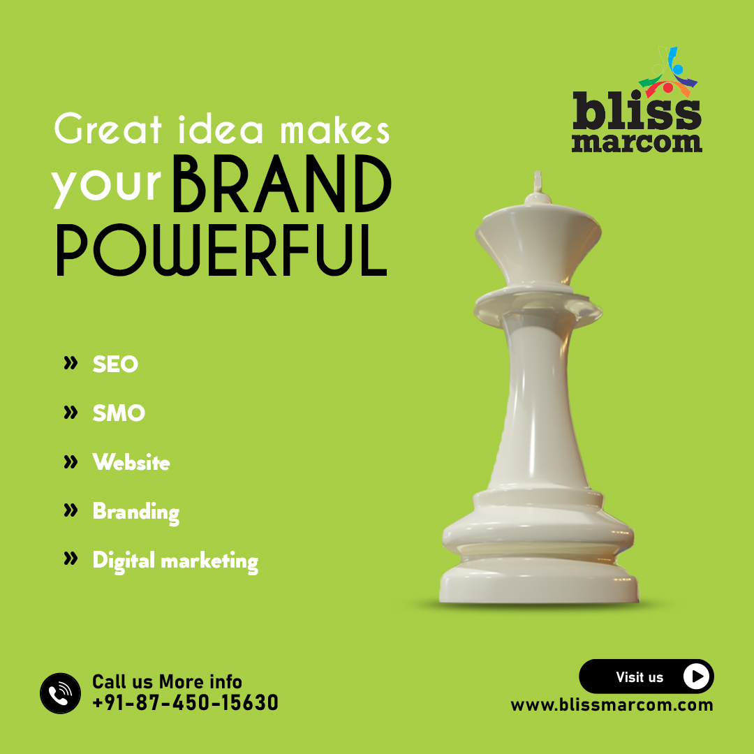 Bliss Marcom is the Top digital marketing agency in Noida (Delhi NCR). We focus on providing Best Digital marketing services like #SEO, #WebDesign & Development, Content Marketing, etc. Visit bit.ly/3w6BQNm Call 8745015630 #BlissMarcom #DigitalMarketingAgency #Branding