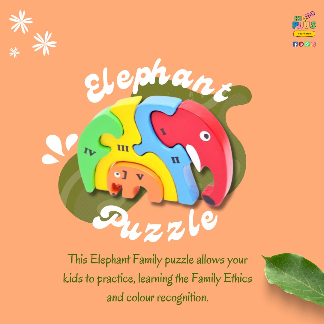 Explore the fun world of elephant wooden puzzles! 🐘🧩 Challenge yourself with intricate designs that will keep you entertained for hours. #PuzzleFun #WoodenToys