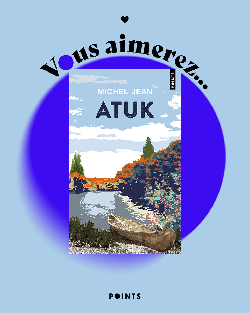 💛 Dans le sillage du très remarqué 'Kukum', ce bouleversant dialogue à travers le temps et l’espace redonne vie aux riches heures de la culture innue et questionne son devenir actuel. ➡️'Atuk' de @micheljean5 est à retrouver en librairie