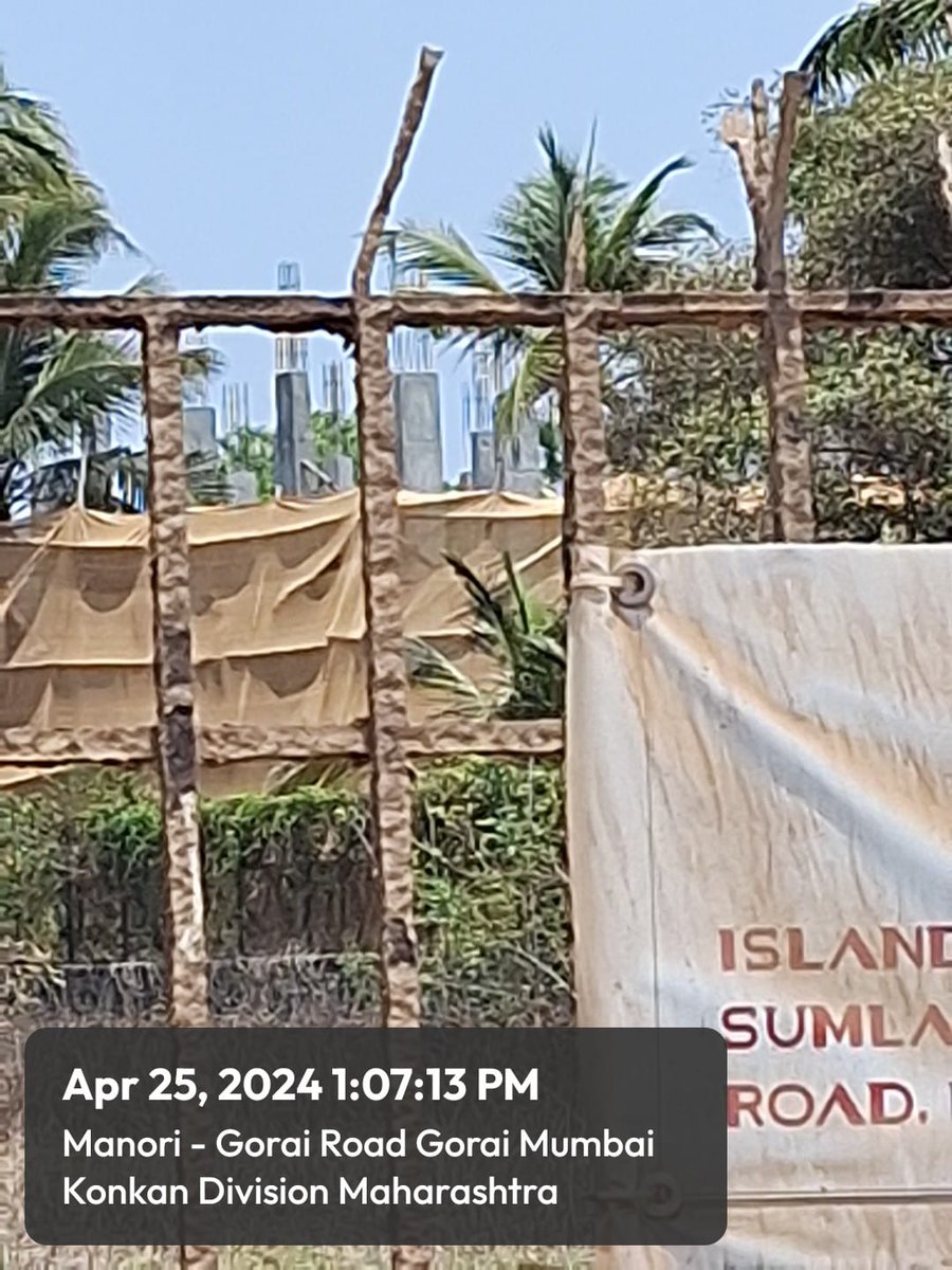 Mega construction project violating environmental laws at Gorai-Manori Belt , Malad West, Mumbai in the jurisdiction of P/North Ward where the concerned officials turns a Nelson's Eye towards the ongoings