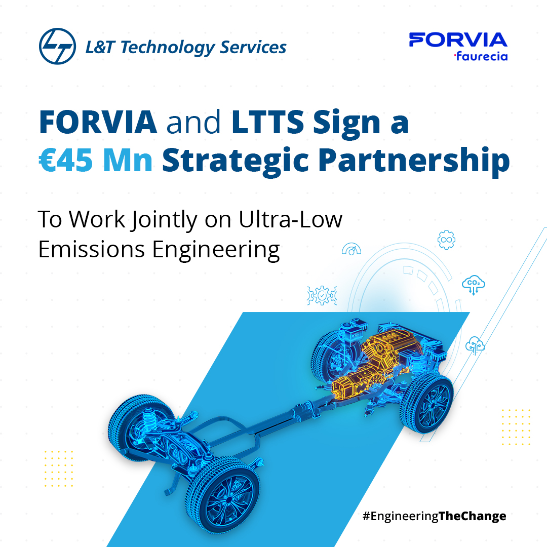 📢We are excited to announce that we have signed a strategic partnership with @forviagroup_ to work jointly on ultra-low emissions engineering. 

Know more: bit.ly/3Un6Cd8