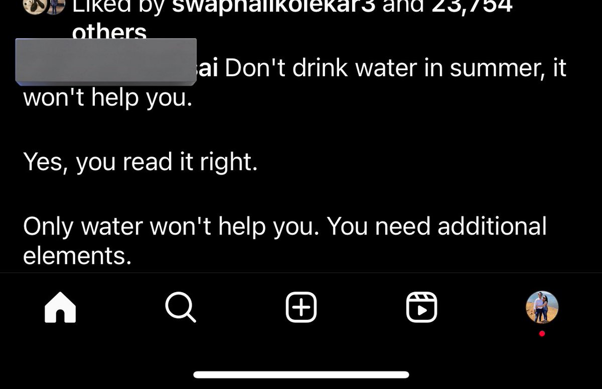 drnngujarathi's tweet photo. Aise aadhe adhure unpadh gawar….. 

Water is best drink , you need add on stuffs only if you have deficiency or ur prone to getting deficiency! https://t.co/annr1aEZnn