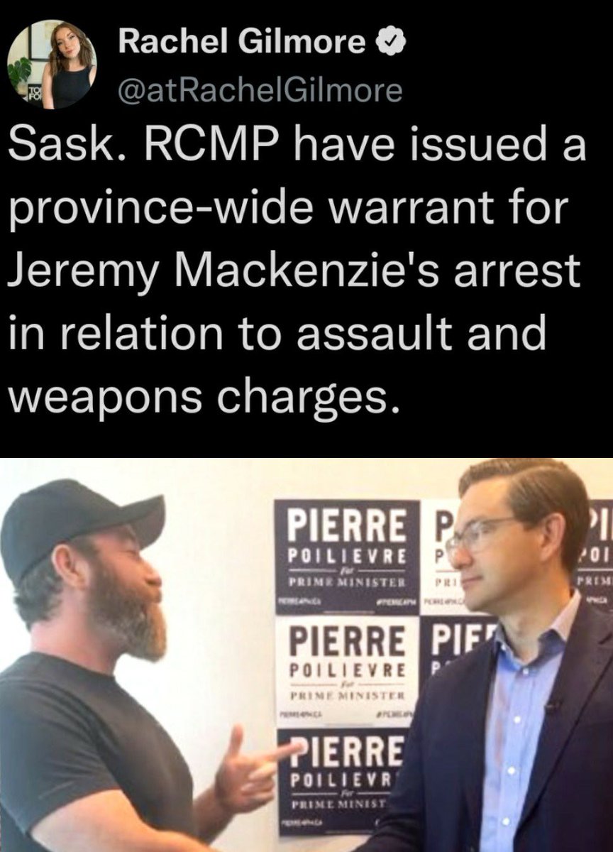 @PierrePoilievre Your buddy! Remember when he said he wanted to “rape” your wife. Boy you truly are unbelievable. He’s out on bail! Maybe you should talk with drunk driving killer Premier Scott Moe.🪶😡👇🏽