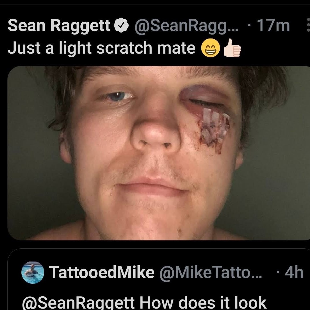 Am I now allowed to say 'I told you so' to the #Pompey fans who slated @SeanRaggett & said we were screwed when Poole got injured? Or am I still meant to wait?Time to post this pic from my old account again & say that commitment like this is rare. Thanks Sean,best of luck mate