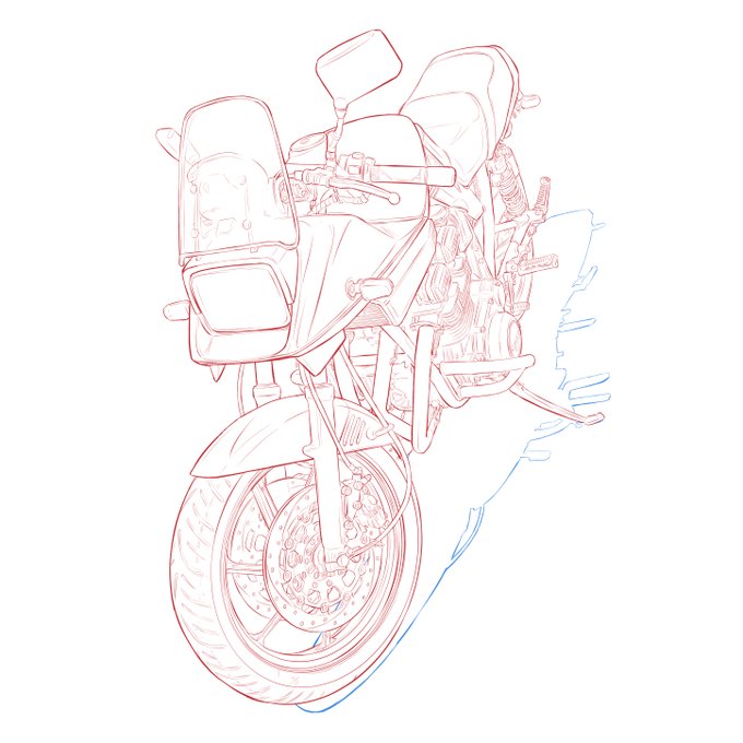 「motorcycle」 illustration images(Latest)｜2pages