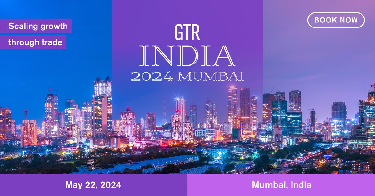 Unlock Opportunities, Forge Connections! Join us at GTR India 2024 in Mumbai on May 22. Gain insights from 45+ industry experts, network with 500+ delegates, and explore growth strategies in today's dynamic trade landscape. #GTRIndia @gtreview Learn more: icttm.org/gtr-india-2024/