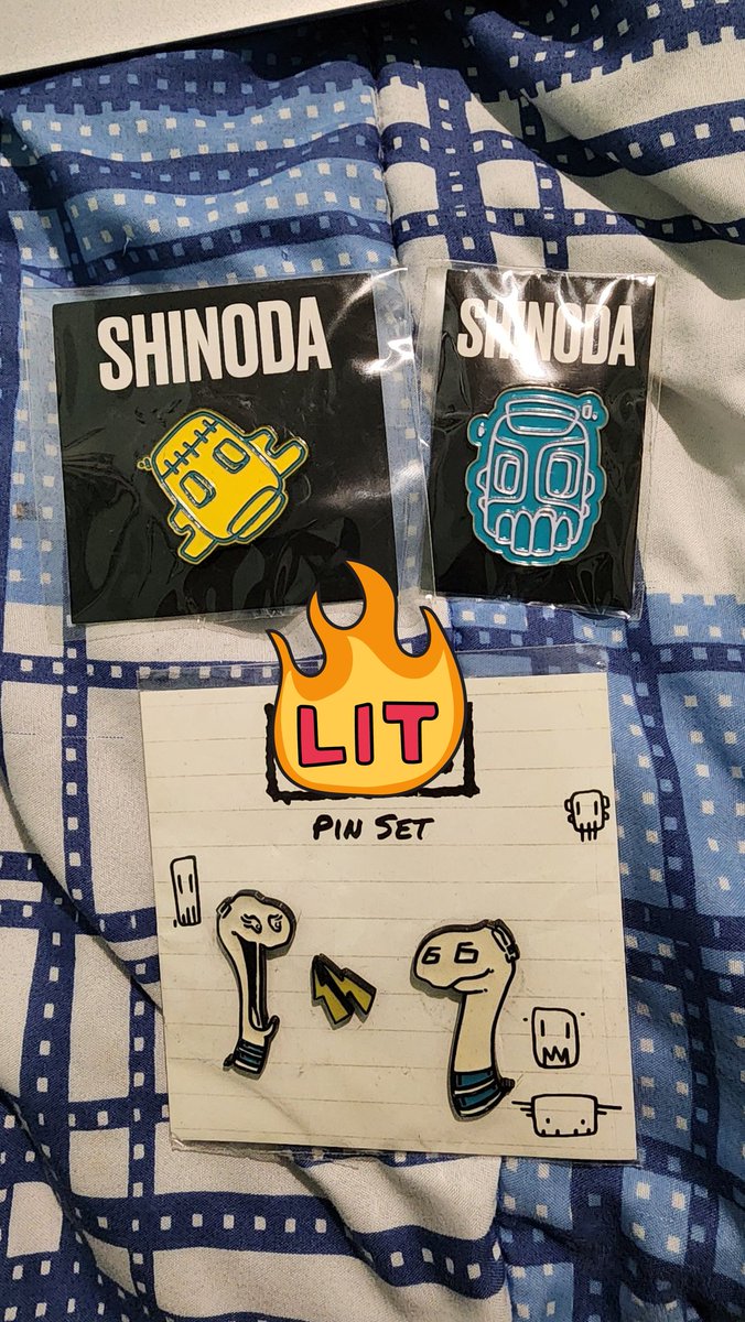 Three more to the collection!! Thanks @mikeshinoda