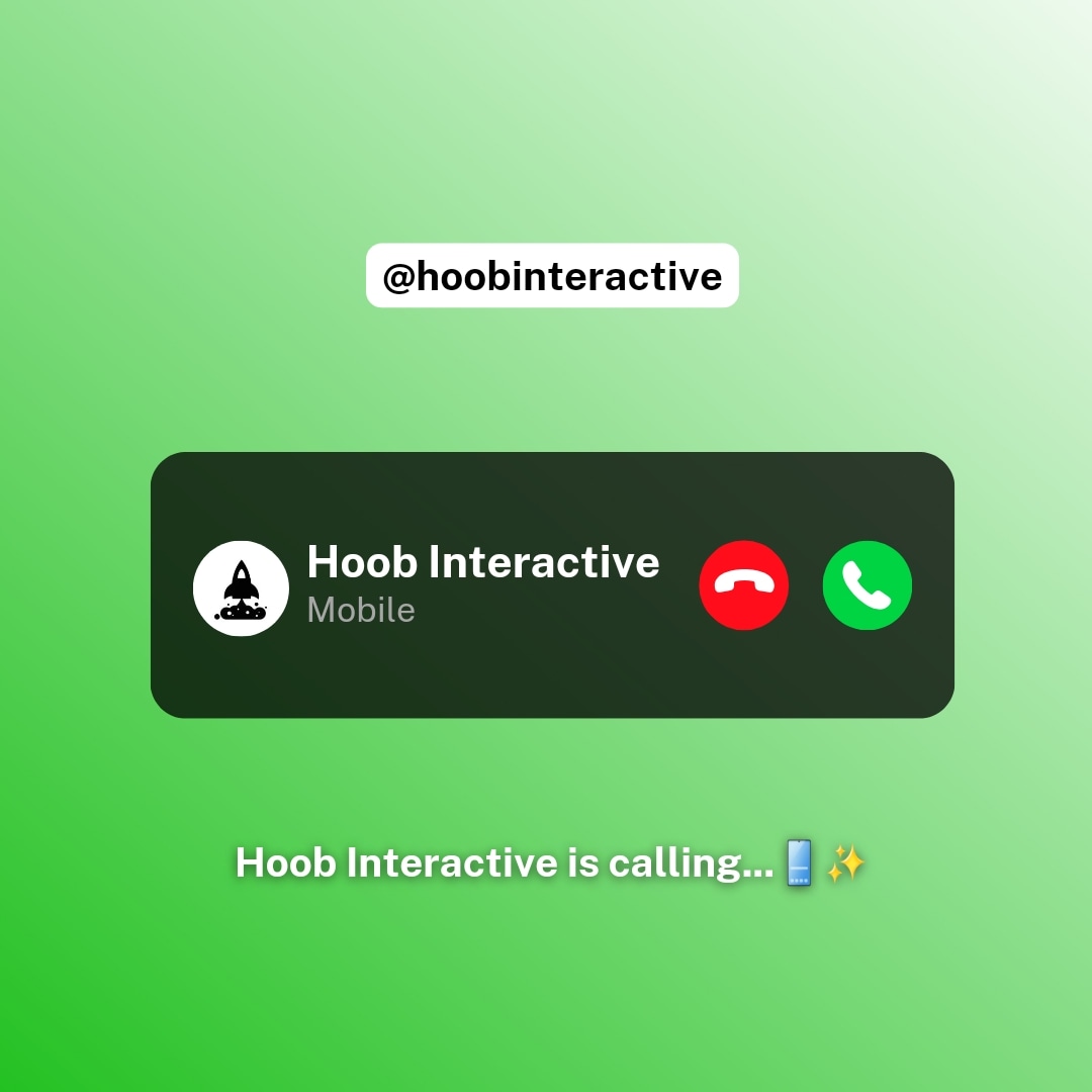 Hoob Interactive is calling...📱
Envíanos un DM para obtener más info de nuestros servicios 

#AgenciaDeMarketing #marketingagency #marketingdigital #serviciosdemarketing