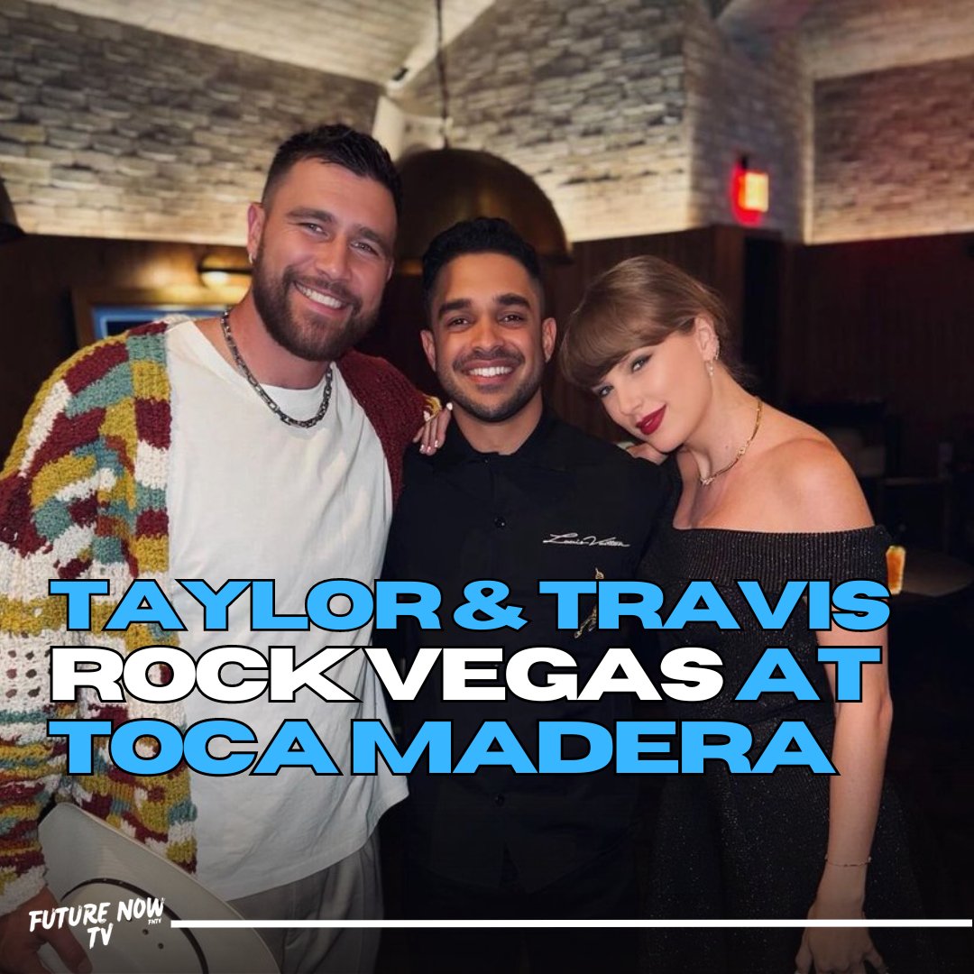 Taylor Swift and Travis Kelce took Vegas by storm last weekend, hitting up Toca Madera for a night of epic fun!
#VegasVibes #TocaMadera #CelebSpotting #PartyTime #TaylorTravis #SinCity