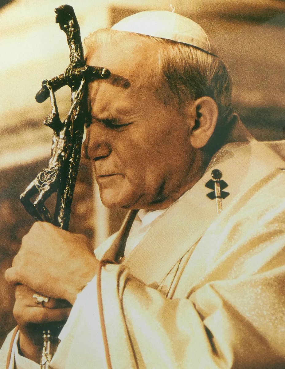JeremyTate41's tweet photo. “Only in Christ do we find real love and the fullness of life.” - Saint JPII https://t.co/9OxRDkGEJz